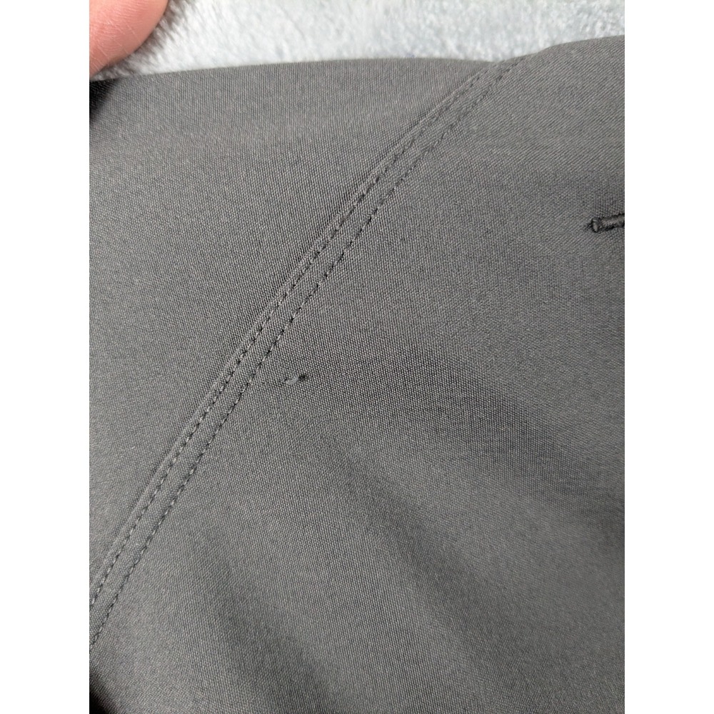 Birddogs Shorts Men Medium Gray Lined Athletic 6.5" Inseam Drawstring Zip Pocket - Picture 4 of 13